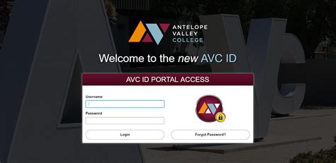 avc id portal.